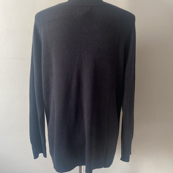 Croft & Barrow Black V-Neck Lightweight Sweater Sz XL NWT - Picture 5 of 6